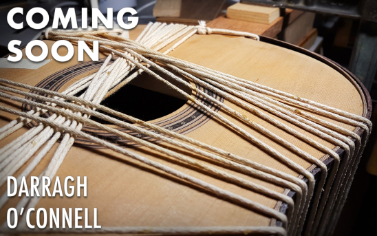 Darragh O'Connell, The First-Prize Winner Of The Antonio Marin Montero Competition, Builds A New Guitar For GSI.