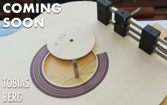 Guitar Maker Tobias Berg Builds A New Guitar For GSI. See the Photos!