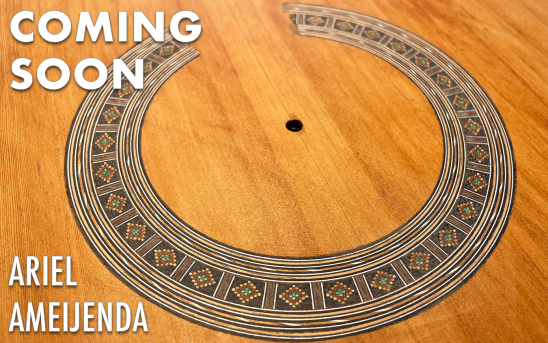 New Rosette Pattern In Ariel Ameijenda's Next GSI Guitar