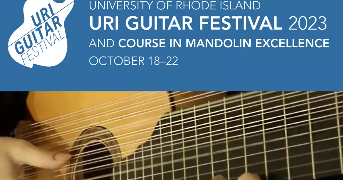 GSI Joins The 8th University of Rhode Island Guitar Festival As One of