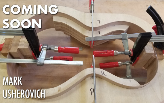 Luthier Mark Usherovich Builds a Romantic Guitar for GSI!