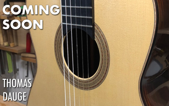 Bordeaux-based French Luthier, Thomas Dauge, Builds His First Guitar For GSI!
