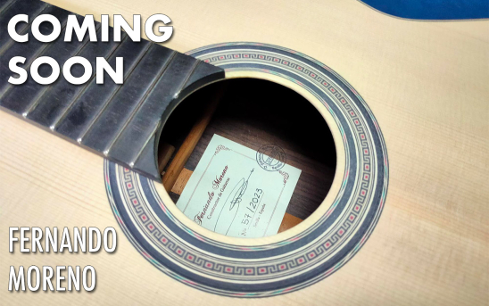 Fernando Moreno Introduces a New Rosette Pattern In His New Guitar Built for GSI