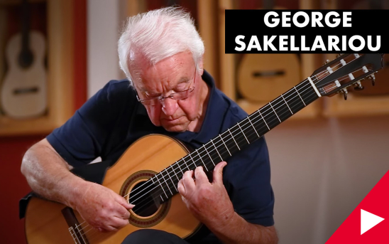 George Sakellariou Records Music by Three Iconic Composers of Three Different Styles - Paul Desmond, Agustin Barrios Mangoré, and Ernesto Nazareth