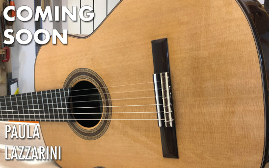 Argentine-Italian Guitar Maker, Paula Lazzarini, Builds Her Next Guitar for GSI.