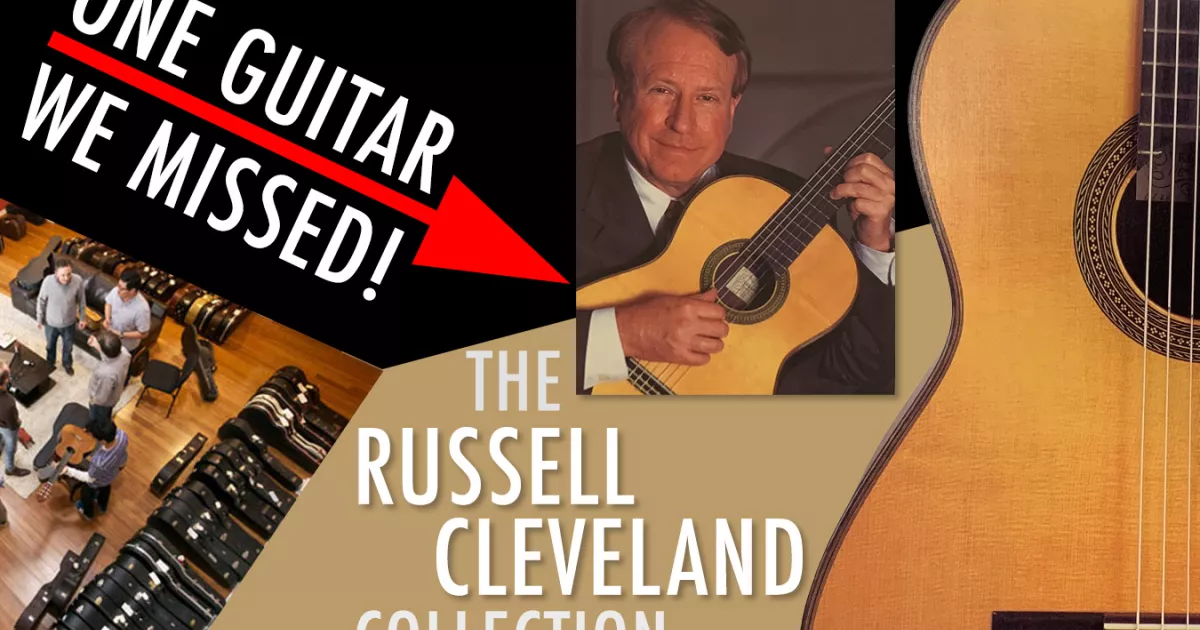 Russell Cleveland Collection - Part 2: The Last Three Guitars