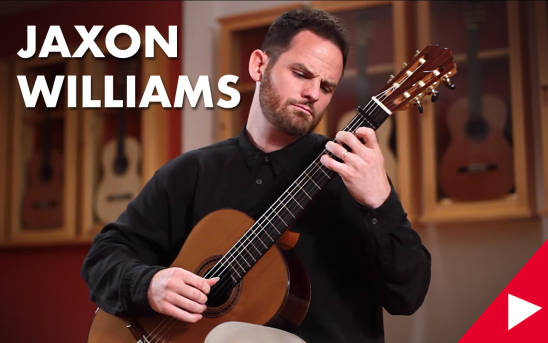 Jaxon Williams Records Pieces By Spanish Composers and Gives The World Premiere Of A Piece by Josh Thompson.
