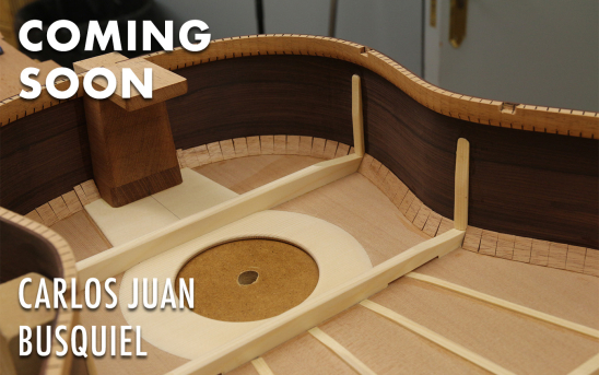 Carlos Juan Busquiel Makes His Final Guitar From Wood Acquired From The Great-Grandson Of Antonio de Torres!