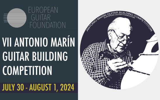 Apply Before July 10 To Compete - VII Antonio Marín Montero Guitar Building Competition in Granada, Spain 