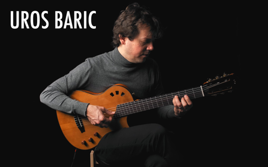 Uros Baric Records On a New Córdoba Stage Guitar!