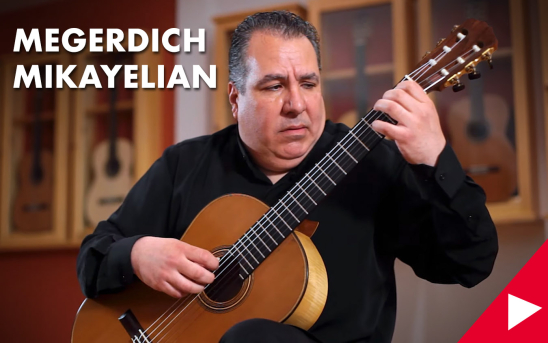 Megerdich Mikayelian - Armenian Guitarist from Lebanon Visits GSI
