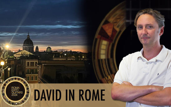 GSI President, David Collett, Visits 2024 Roma Expo Guitars!