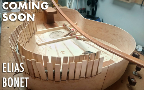 Elias Bonet's Traditional Model with Birdseye Maple Back and Sides Is Coming Soon to GSI