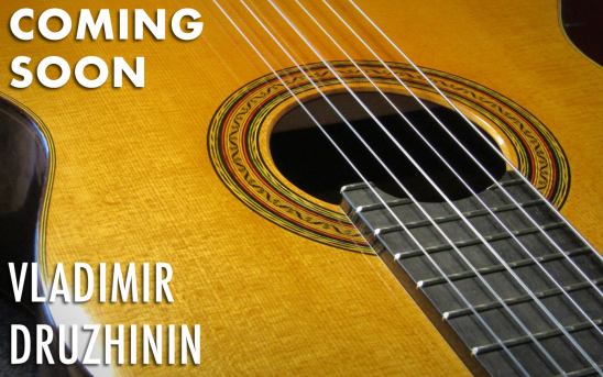 A Beautiful Cedar-Top Guitar By Vladimir Druzhinin Is Coming Soon to GSI!