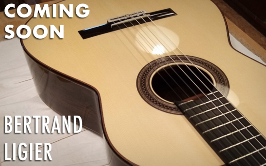 Bertrand Ligier's Newest Guitar Built for GSI
