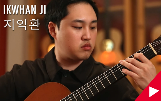 Korean guitarist, Ikwhan Ji, Records Music By Dyens, Brouwer, Reis, Tarrega, and Myers 