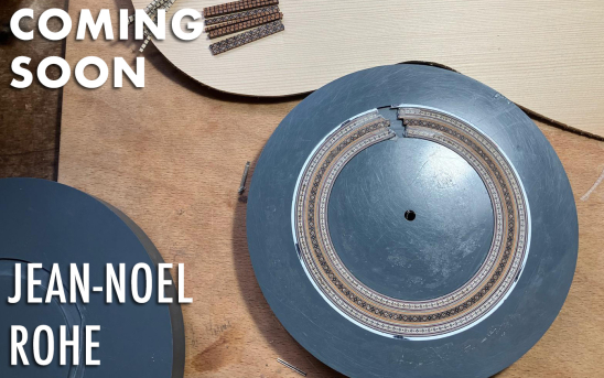 Strasbourg-based Maker, Jean-Noël Rohé, Shares the Photos of His Next Guitar!