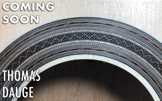 French luthier, Thomas Dauge, Builds a New Guitar For GSI!