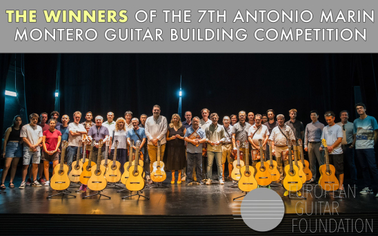 The 7th Edition of the Antonio Marin Montero Guitar Building Competition