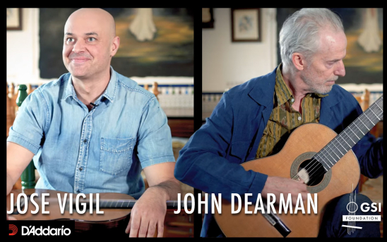 On Location with D'Addario: John Dearman records on a 2024 Jose Vigil guitar