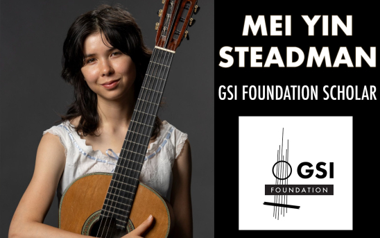 Undergraduate Student Mei Yin Steadman Receives the 2024-2025 GSI Foundation Classical Guitar Scholarship! Undergraduate Student Mei Yin Steadman Receives the 2024-2025 GSI Foundation Classical Guitar Scholarship!