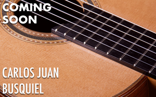 Nueva guitarra del luthier español Carlos Juan Busquiel
