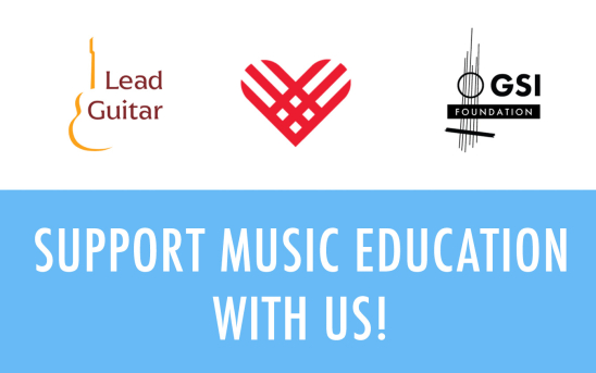 GSI Foundation Pledges Matching Funds for Lead Guitar's Campaign GSI Foundation Pledges Matching Funds for Lead Guitar's Campaign