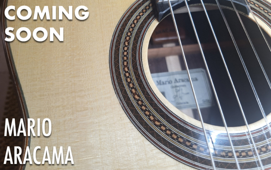 ¡La nueva guitarra de Mario Aracama está casi lista!