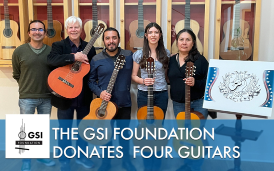 GSI Foundation Donates Guitars to Support Young Musicians GSI Foundation Donates Guitars to Support Young Musicians