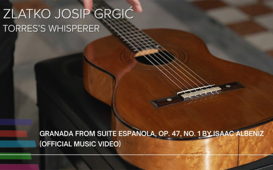 Zlatko Josip Grgić interpreta "Granada" con orquesta en una torre de 1890