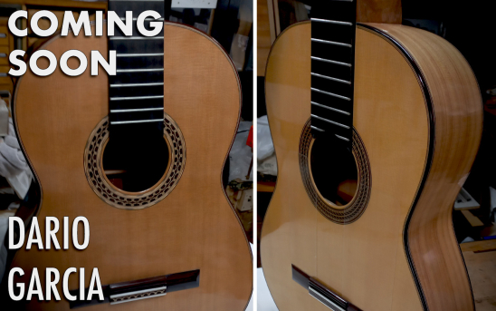 Darío García fabrica dos nuevas guitarras para GSI