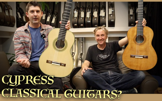 El ciprés en la fabricación de guitarras clásicas