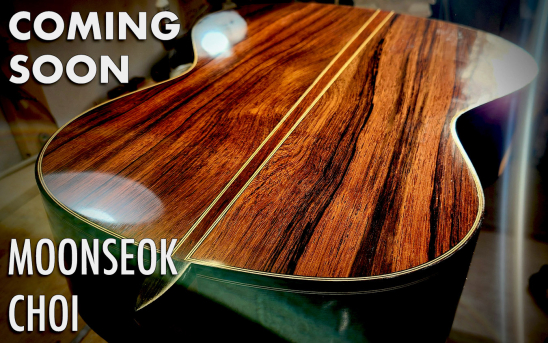 Primer vistazo: la última guitarra con tapa de cedro de Moonseok Choi