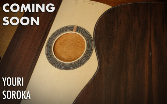 El luthier Youri Soroka construye una nueva guitarra para GSI