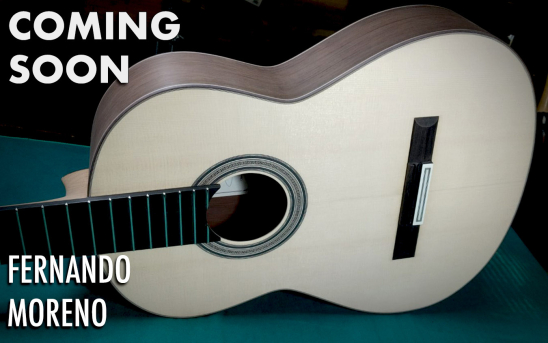 Próximamente en GSI: Una nueva guitarra de Fernando Moreno