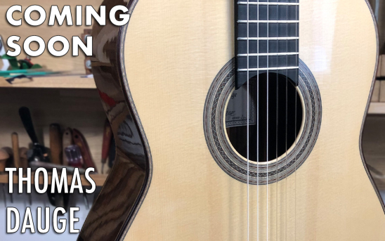 Un adelanto de nuestra próxima guitarra de Thomas Dauge