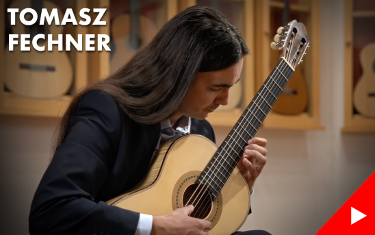 Tomasz Fechner graba música de Legnani y Carulli