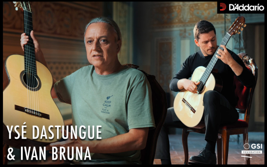 Nuevos videos en locación con el artista de D'Addario, Yse Dastugue, y el luthier Ivan Bruna