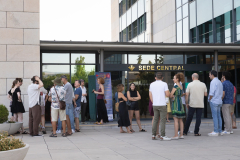 Outside the event the day of the finals