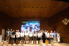 The finalists and judges of 2025 Antonio Marín Montero Guitar Making Competition