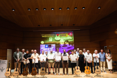 The finalists and judges of 2025 Antonio Marín Montero Guitar Making Competition