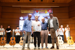 Edmund Blöchinger, Henrik Ballowitz (3rd prize - classical), Yuris Zeltins and Vicente Coves