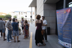 Outside before the final event