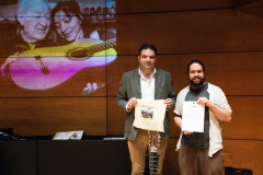 Vicente Coves and Manuel Arango (1st prize - classical, 2nd prize - flamenco)