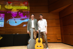 Vicente Coves with Juan Fregenal (1st prize - flamenco)