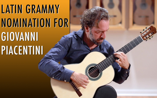Giovanni Piacentini Nominated for 2025 Latin Grammy