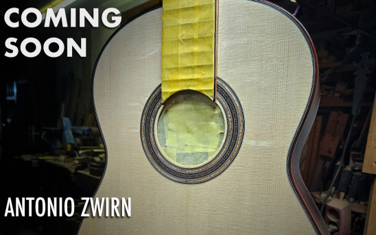 Coming Soon: Antonio Zwirn’s Award-Winning Guitar