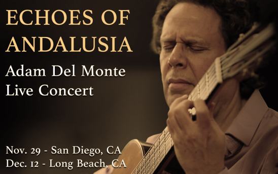 Adam del Monte in Concert: “Echoes of Andalusia”