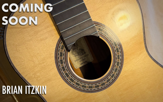 New York-based Luthier, Brian Itzkin, Builds His First Guitar for GSI!