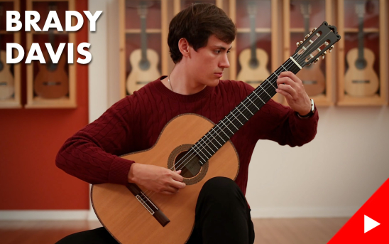 Brady Davis Records Two Solo Videos at GSI